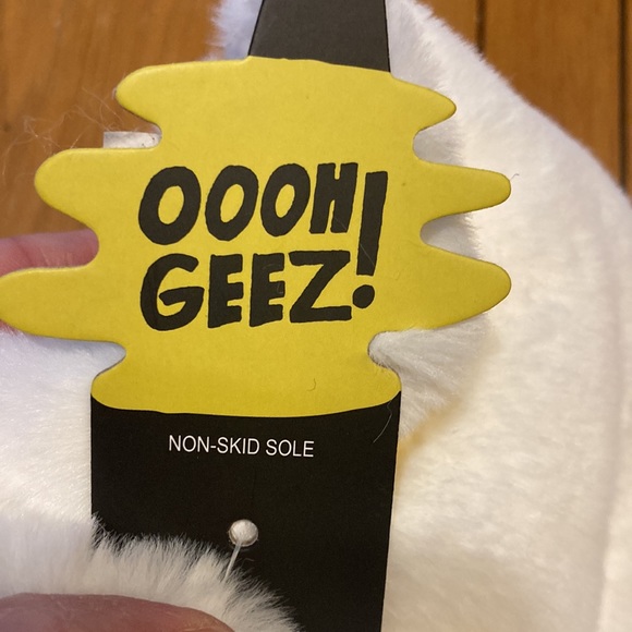 Super Plush Easter Bunny Slipper Socks. Size W 5-10. NWT - Picture 4 of 5